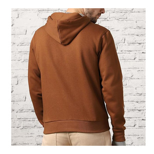 Premium Men Zipper Hoodie Everyday Wear Casual Cotton Fleece Pullover Proveedor con OEM ODM MOQ Opciones Servicio de diseño personalizado - Product Image 5