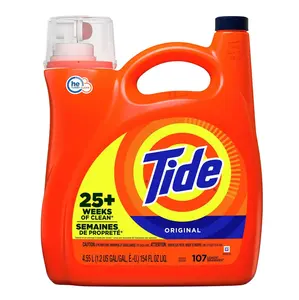 Tide原装液体洗衣粉，32件，1.36升
