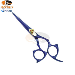 Professional Japanese Steel Right-Handed Barber <b>Scissors</b> Swivel Medium Handle Blunt Tip 28 Teeth High Quality Stainless Hair - Product Image 3