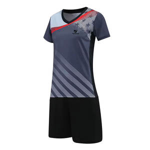 Service OEM Vente en gros de vêtements de sport Uniformes de volley-ball Ensembles imprimés Concevez vos propres maillots à manches courtes et shorts - Product Image 1