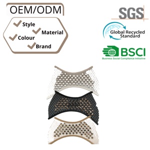 วัสดุและอุปกรณ์รองเท้าแบบตาข่ายประดับคริสตัล รุ่นใหม่ ปี 2025 รองเท้าส้นเตี้ยแบบปิดนิ้วเท้า รองเท้าฤดูใบไม้ร่วง ผลิตภัณฑ์กึ่งสำเร็จรูป - Product Image 4