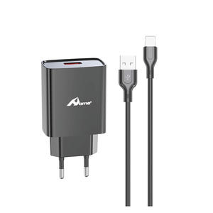 Adaptateur de charge rapide TC-227IP 22.5W 3A Chargeur USB Negro avec câble pour Apple IPHONE - Product Image 1