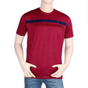 T-shirt à col rond Chase Value pour homme - Marron taille XL - Tissu jersey P.C - Product Image 2