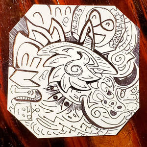 IW Comics 7.16.2025 Cartoon Artwork Abstract <b>Pattern</b> Print on <b>Paper</b> - Product Image 1