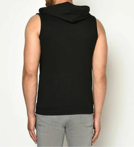 Venta superior Su propio logotipo Nuevo estilo Estilo único GYM Sudadera con capucha Cliente Precio bajo Gimnasio Sudaderas con capucha sin mangas Hombres - Product Image 5