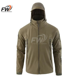 Chaqueta Táctica Ligera para Hombre, Nueva, con Bajo MOQ, Impermeable, Transpirable, de Camuflaje, para Caza y Actividades al Aire Libre - Product Image 1