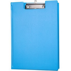 Portapapeles MAUL de 23 x 32 cm, Material de Cartón Laminado con Lámina Azul Claro, Carpeta Portapapeles de Gran Capacidad de 32 cm - Product Image 2