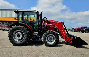 Tractor agrícola usado de calidad Massey Ferguson 4710 Tractor con cargador frontal a la venta - Product Image 5