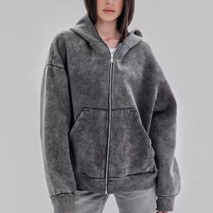 Conjuntos de Ropa para Mujer, Sudadera con Capucha Corta Personalizada con Logotipo, Pantalones Deportivos, Sudaderas Gruesas Lisas, Atuendos de Otoño para Mujer - Product Image 3