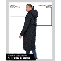 Doudoune matelassée Offre Spéciale personnalisée Manteaux de pluie imperméables pleine longueur au genou Veste d'hiver rembourrée à capuche Veste matelassée pour hommes