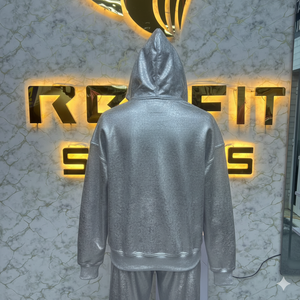 Sudadera con Capucha y Cremallera de Diseño Personalizado para Hombre, 100% Algodón, Venta Directa de Fábrica, Precio Económico, Más Demandada - Product Image 2