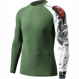 เสื้อกันผดผื่น BJJ สีและขนาดตามสั่ง - Product Image 6