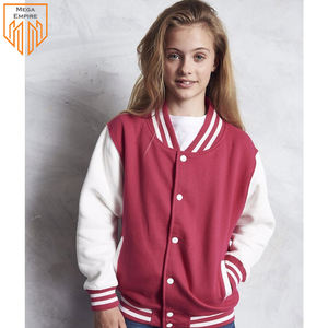 Mega Empire's High Quality Kids Varsity Jacket Último estilo de moda con logotipo frontal de cuello levantado-Best Seller - Product Image 6