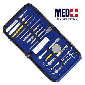 Kit de práctica de estudiante de Entomología de disección de acero inoxidable de alta calidad para laboratorios médicos de biología de entomología por Med Innovation - Product Image 4