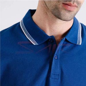 Camiseta Polo de Golf con cuello de solapa y logotipo personalizado 2025, 100% de algodón, diseño personalizado, ropa Polo de tu propia marca - Product Image 3