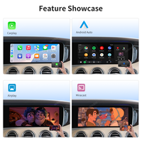 Layar Multimedia Autoabc 12.3 Inch Linux Carplay untuk Mercedes Benz S Class W222 NTG5.0 Wireless CarPlay Android Auto