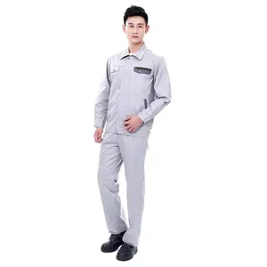 Personalizado 100% pantalones de algodón de alta calidad camisas ropa de trabajo de alta resistencia 2 uds uniforme de ropa de trabajo para hombre - Product Image 1