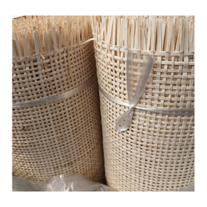 Vietnam-Made Eco-Friendly Weather-Resistant Rattan <b>Webbing</b> Roll 100% Natural Bleached Garment Use Coated Technique - Caryln - Product Image 1