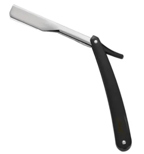 Maquinillas de afeitar de barbero de borde recto Vintage para hombre, mango de acero y maquinilla de afeitar plegable de Metal para cara, cuerpo, Bikini, afeitado para axilas - Product Image 3