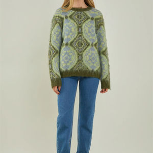 Pull en mohair pour femmes de haute qualité léger et respirant haut tendance Anti-rides vente chaude haut d'hiver à des prix abordables - Product Image 3