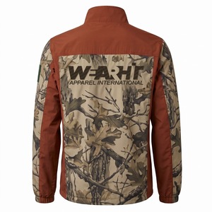 เสื้อแจ็คเก็ตสำหรับล่าสัตว์แบบ Private Label รุ่น Oak Leaf Heritage Field Windbreaker คอตั้ง ผ้าไมโครริปสตอปโพลีเอสเตอร์ ปักลายปะ - Product Image 2