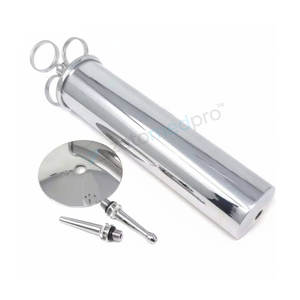 Jeringa de Acero Inoxidable de Alta Calidad para Limpieza de Oídos, Jeringa de Metal para Limpieza de Oídos en Clínicas EMT - Product Image 4