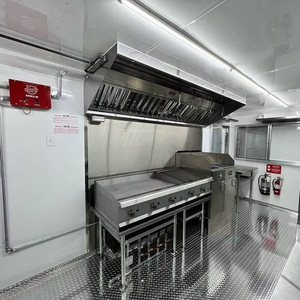 Remolques de tacos totalmente equipados Cocina móvil Pizza Carro de café Camión de helados Carro de comida móvil - Product Image 4
