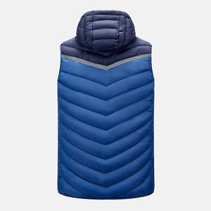 Fabrique sur mesure hommes vestes d'hiver sans manches gilet épais bouffant gilet pour homme mode Streetwear cheval Clubs Gilets - Product Image 3