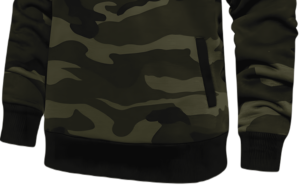 Sudadera con Capucha Premium para Hombre, 100% Algodón, Estilo Urbano Personalizado, Bolsillo Tipo Canguro, Ajuste Regular, Capucha con Cordón, Felpa de 500g - Product Image 4