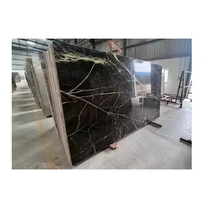 Most Searched Green Rain Forest Marble Slab Modern Interior <b>Tile</b> for Stairs Bathroom <b>Decoration</b> Polished Granite Big Slab - Product Image 1