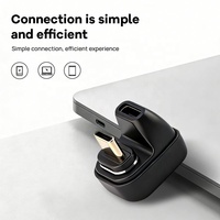 Adaptateur USB4 Type C mâle vers femelle en forme de U, 180 degrés, transfert de données 40 Gbps, charge rapide, vidéo 8K60Hz