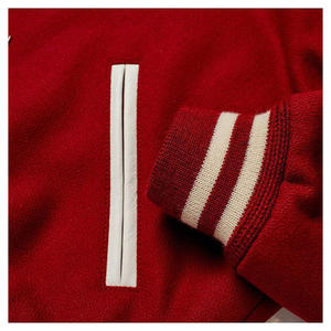 Chaqueta de Invierno para Hombre, Estilo Urbano, Ecológica, de Secado Rápido, Transpirable, Resistente al Viento, de Lana/Cuero, con un Solo Botón, Personalizable - Product Image 5