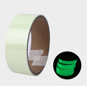 เทปเตือนภัยแบบมีกาวในตัวพร้อมแถบเรืองแสงในเวลากลางคืน - Product Image 1