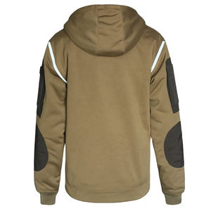 เสื้อฮู้ดซิปผู้ชายสำหรับฤดูหนาว สไตล์สตรีทแวร์ สวมใส่สบาย ทันสมัย กันน้ำ แห้งเร็ว ผ้าฟลีซ ผ้าฝ้าย ผ้าโพลีเอสเตอร์ ใส่ได้ทั้งชายและหญิง ปรับแต่งได้ - Product Image 4