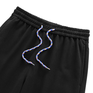 Pantalones cortos de algodón con bolsillo para hombre, ropa deportiva OEM de fábrica, venta al por mayor, pantalones cortos holgados lisos en blanco de alta calidad para hombre, logotipo personalizado - Product Image 5