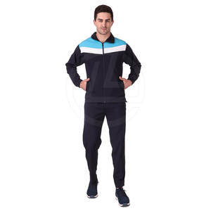 Ensemble de survêtement en polyester d'hiver confortable pour hommes tissu extensible à séchage rapide léger respirant de haute qualité personnalisable - Product Image 1
