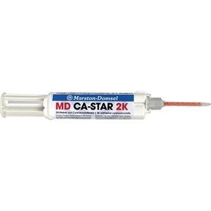 Adhésif cyanoacrylate MARSTON 2K MD CA-Star 10g Transparent, colle liquide en seringue double - Product Image 1
