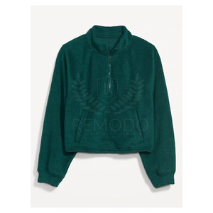 Venta en línea Mujer Sherpa Pullover Sudadera de lana ligera para capas Sherpa Fleece Sudadera - Product Image 1