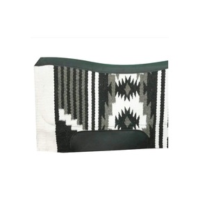 Vente en gros Navajo Western Laine Tissée Imprimé Géométrique Cuir Patch Tapis de Selle 32x32 Tailles Assorties Polaire Dessous Feutre Fourrure - Product Image 5