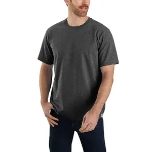 Camiseta de marca personalizada para hombre, camisa de manga corta de 100% algodón, fabricación directa de fábrica, exportación desde BD, precio barato - Product Image 1