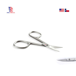 Cuticule coupe professionnel en acier inoxydable incurvé manucure ciseaux cuticule ongles ciseaux 3.5 "beauté soins personnels ciseaux - Product Image 3