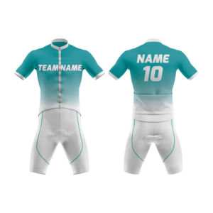 ชุดปั่นจักรยานคุณภาพสูงสุด แบบกำหนดเอง ขายดี คุณภาพเยี่ยม ระบายอากาศได้ดี แห้งเร็ว ผลิตจากโพลีเอสเตอร์ 100% ขายส่ง - Product Image 4