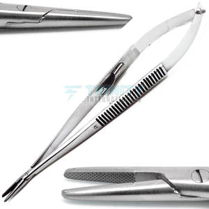 Portaagujas Castroviejo de Alta Calidad, 140 mm, Acero Inoxidable, Juego de Instrumentos Manuales, Certificado CE, Reutilizable, Ligero - Product Image 2