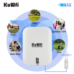 Router KuWFi C140 para Exteriores AX3000 de Alta Velocidad, CPE 5G para Viviendas en Autocaravanas, Router con Puerto Multi-Gigabit y Ranura para Tarjeta SIM - Product Image 5