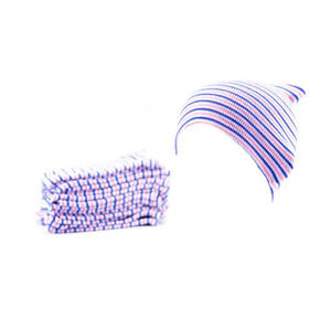 Cómodo y bonito gorro para bebés para niños y niñas Agradable y seguro con un hermoso patrón liso - Product Image 3