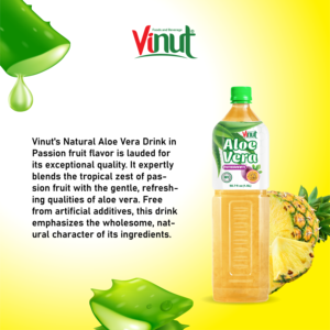 ว่านหางจระเข้ขนาดใหญ่500มล. มีรสชาติเข้มข้นผลิตจากโรงงานเวียดนาม - Product Image 4