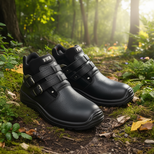 Botas de Seguridad de Cuero Vacuno Negro NORBERT S3 HRO EN20345, Talla 42 - Product Image 3