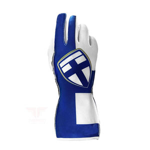 Gants de kart de course automobile à poignée personnalisée de haute qualité Gants antidérapants résistants à l'usure Gants coupe-vent - Product Image 3