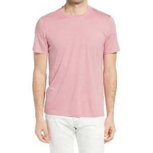 2025 nouveau Design hommes à manches courtes T-Shirt de haute qualité 100% coton style uni t-shirt décontracté à bas prix - Product Image 5