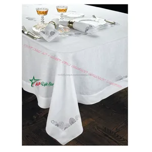 Großhandel Qualität Luxus Tischdecke für Hotel aus Vietnam Bester Lieferant Kontaktieren Sie uns zum besten Preis